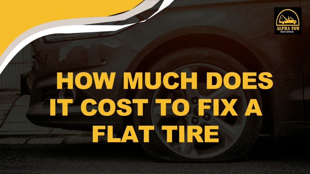 Cost Of Fixing A Tire