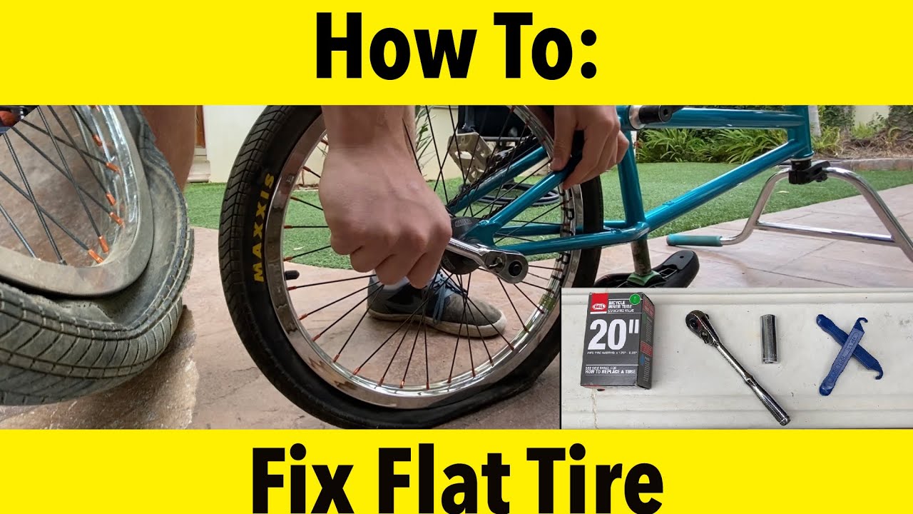 Remove Puncture From Bike Tire