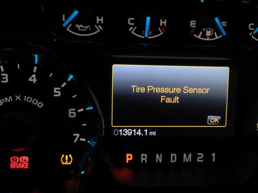 Tire Pressure Sensor Position